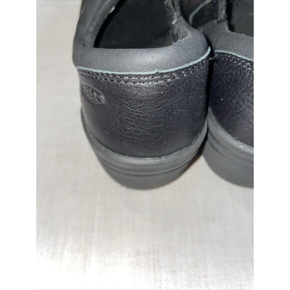 Keen Women’s Casual Shoes Size 7.5 M Black Leather Hiking Outdoors Comfort - Picture 11 of 12